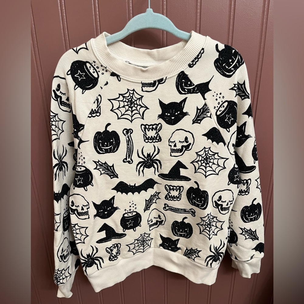 Little Sleepies Witches Brew Halloween crewneck sweatshirt